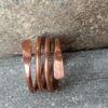 Pure 100% Copper Wrap Ring, Arthritis Thumb Ring, Solid Copper Ring, Finger Ring, Solid Copper Ring, Hammered Ring, Copper Jewelry Gift For her and Him, Mothers Day Gifts