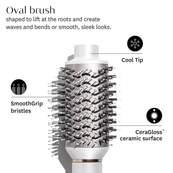 T3 Aire 360 Multi-Styler & Blowout System, Rapid Drying Hair Dryer, Ceramic Curling Attachments, Oval Brush & Drying Concentrator | Blowouts & Long-Lasting Curls | 1800 watts