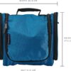 TravelWise Hanging Toiletry Bag, Travel Toiletry Organizer, Blue