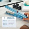 BaBylissPRO Nano Titanium Flat Iron Hair Straightener, Digital Flat Iron for Pro Salon Results, Styling Tool for All Hair Types