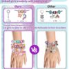 Charm Bracelet Making Kit & Unicorn/Mermaid Girl Toy- ideal Crafts for Ages 8-12 Girls who Inspire Imagination and Create Magic with Art Set and Jewelry Making Kit