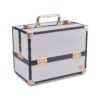 Caboodles Women's Make Me Over Train Case, White