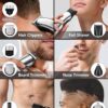 Ufree Beard Trimmer for Men, Waterproof Electric Razor for Nose, Body, Face & Mustache, Cordless Hair Clippers Shavers Grooming Kit, Gifts for Men Husband Father