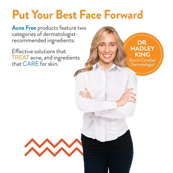 AcneFree Retinol Blemish Mark Resurfacing Serum with Hyaluronic Acid, and Niacinamide | Helps to Reduce the Appearance of Acne Marks | Redness Control | 1 Ounce