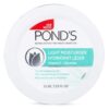 Pond's Light Moisturizer Cream, For Soft and Glowing Skin, Vitamin E, 3-Pack of 2.53 Fl Oz Each