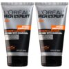 L'Oreal Paris Men Expert Hydra Energetic Daily Facial Cleanser with Charcoal, 2 ct.