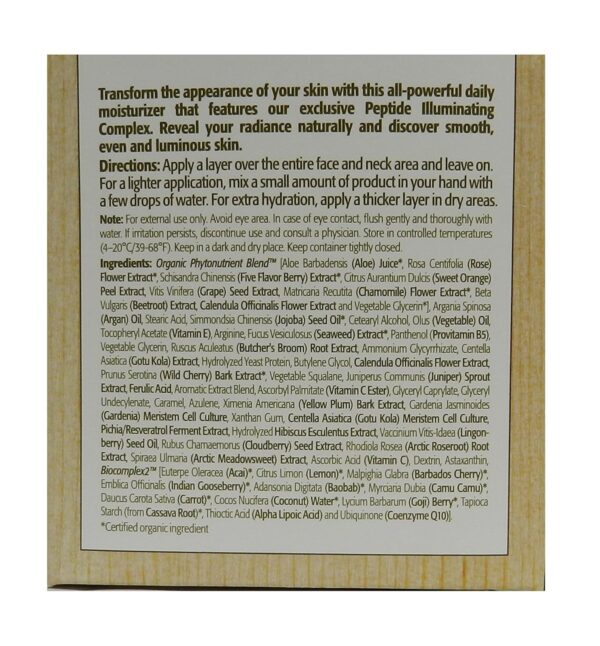 Eminence Arctic Berry Peptide Radiance Cream for Unisex - 2 oz Cream