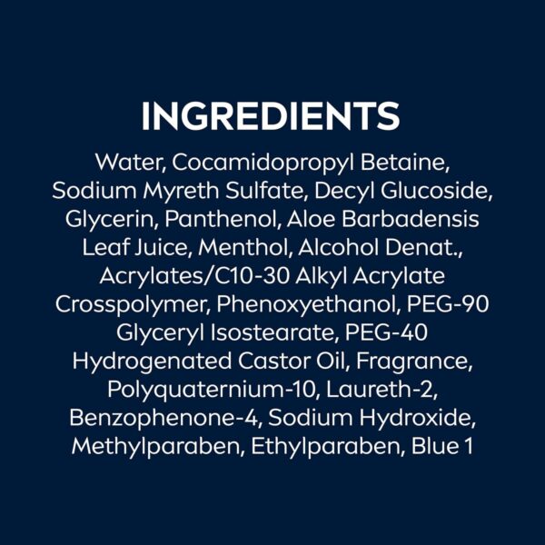 81kIiB72lL._SL1500_.jpg NIVEA MEN Maximum Hydration Moisturizing Face Wash with Aloe Vera, 5 Fl Oz Tube