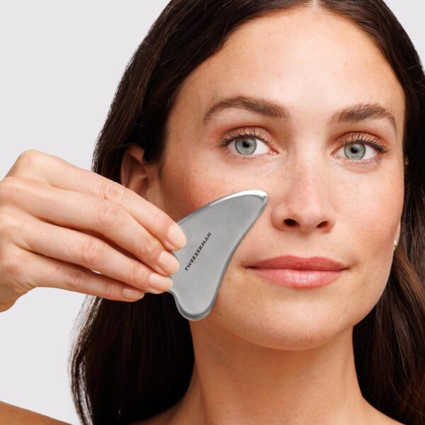 Tweezerman Stainless Steel Gua Sha Massager