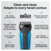 Braun Electric Razor for Men, Series 3 310s Electric Foil Shaver, Rechargeable, Wet & Dry