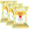 Burt's Bees White Tea Face Wipes, for All Skin Types, College Back to School Dorm Essentials, Hydrating Makeup Remover & Facial Cleansing Towelettes, 30 Ct. (3-Pack)
