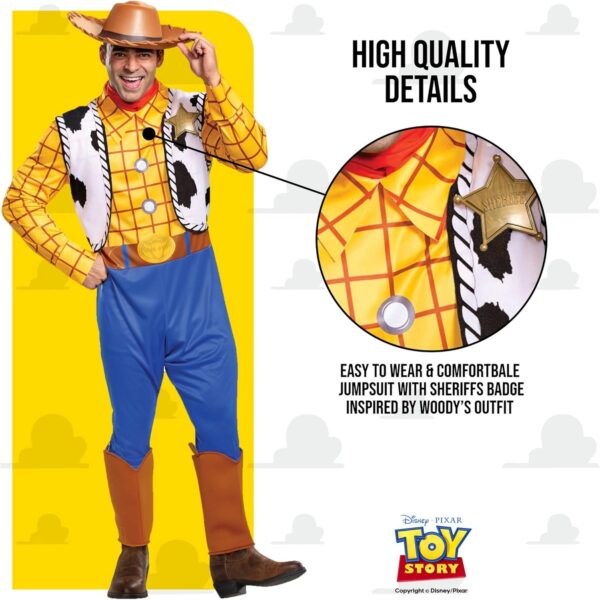 Disguise mens Disney Pixar Toy Story and Beyond Woody Classic Costume