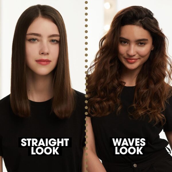 ghd Original Styler - 1” Flat Iron Hair Straightener with Ceramic Heat Technology, 365ºF Safe Styling Temperature, Smooth Gloss Plates, Fast Heat-Up and Auto Sleep Mode - Black