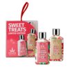 Hempz Mini Sweet Treats, Holiday Lotion Gift Set, Vanilla Caramel and Crushed Peppermint Mini Body Lotion, 2.25 oz