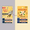 Burt's Bees Lip Balm - Vanilla Bean, Lip Moisturizer With Responsibly Sourced Beeswax, Tint-Free, Natural Origin Conditioning Treatment, 2 Tubes, 0.15 oz.