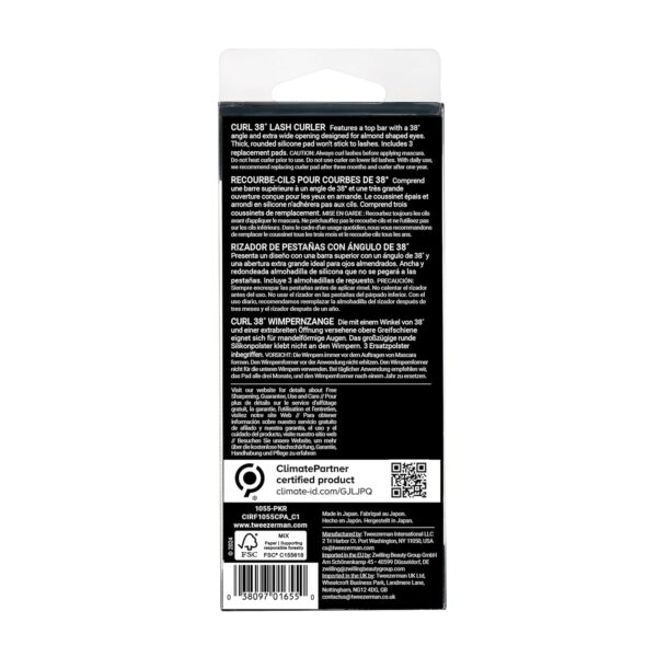 Tweezerman Curl 38" Lash Curler Model No. 1055-PKR