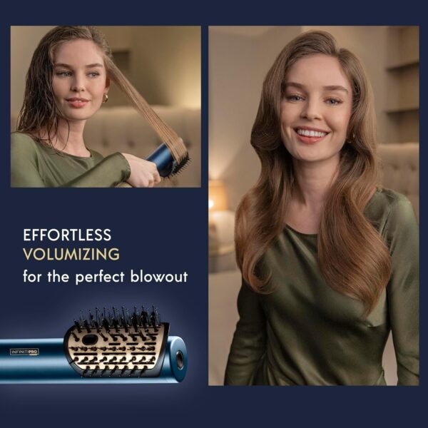 DigitalAIRE Hair Dryer | Drying Wand, Straightener, Styler, All in One | Powerful, Fast Blow Dryer with High Performance Straightening Brush, Volumizing Brush, and Styling Pick