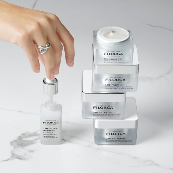 Filorga Time-Filler 5-XP Wrinkle Correction Moisturizing, Enhanced Anti Aging Formula to Reduce and Repair Face, Eye, and Neck Wrinkles and Fine Lines