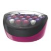 Remington Ionic Conditioning Hair Setter, 20 Velvet Hair Rollers, 6 Large (1¼”), 10 Medium (1"), 4 Small (¾”), Blowout Style Hair Curlers