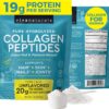 Hydrolyzed Collagen Peptides Powder - 1 lb Grass-Fed & Pasture-Raised Collagen for Women, Type I & III Unflavored Bovine Collagen Powder for Men, Collagen Protein Powder For Hair, Skin, & Nails