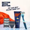 81up57rs3PL._SL1500_.jpg Dollar Shave Club | Shave Butter 2-Pack | For Sensitive Skin, A Translucent Shaving Cream & Gel Alternative, Designed For A Gentle Glide, Helps To Fight Razor Bumps and Ingrown Hairs, Blue