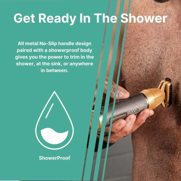 Conair Men All-in-One Trimmer for Men - Nose Hair, Beard, Mustache, Body Hair Trimmer - 19 Piece Men's Grooming Kit for Manscaping- Showerproof - Rechargeable