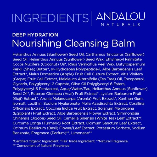 DEEP HYDRATION Nourishing Cleansing Balm