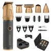 Conair Men All-in-One Trimmer for Men - Nose Hair, Beard, Mustache, Body Hair Trimmer - 19 Piece Men's Grooming Kit for Manscaping- Showerproof - Rechargeable