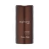 Calvin Klein Euphoria For Men Deodorant- With Notes of Ginger Pepper, Black Basil, Cedar Leaf, Creamy Suede Accord & Patchouli Accord
