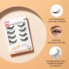 KISS My Lash But Better, False Eyelashes, 'All Mine', 10 mm, Includes 1 Pair Of Lashes, Contact Lens Friendly, Easy to Apply, Reusable Strip Lashes, Glue-On