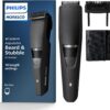 Philips Norelco Beard Trimmer and Hair Clipper - Cordless Grooming, Rechargeable, Adjustable Length, Beard Trimmer and Hair Clipper - No Blade Oil Needed - BT3230/41
