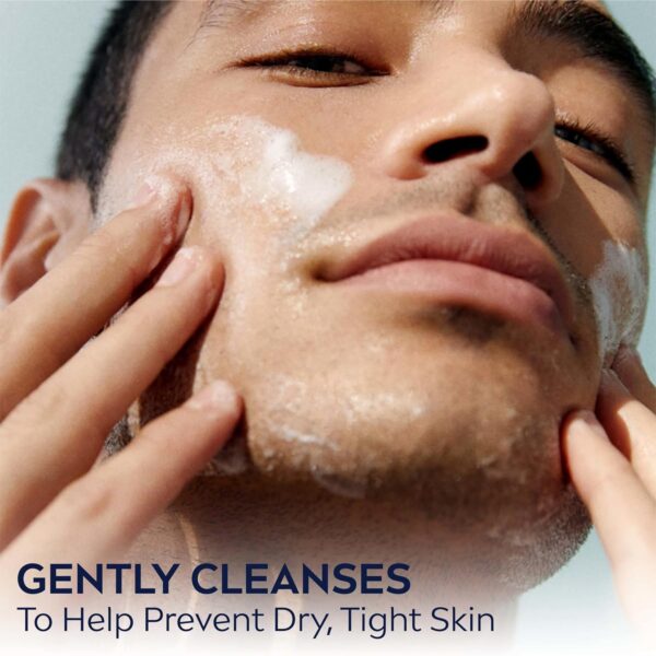 81zwbjdbSTL._SL1500_.jpg NIVEA MEN Maximum Hydration Moisturizing Face Wash with Aloe Vera, 5 Fl Oz Tube