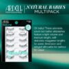 Ardell False Eyelashes Natural Lashes Babies Black - Lightweight, Short Length, Reusable Fake Lashes, 1 Pack