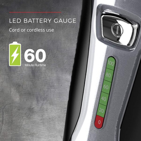 Remington F5 Power Series Foil Shaver, Electric Razor for Men, Cordless Rechargeable with Pop Up Trimmer, Pivot & FlexFoil Technology, Lightweight Handheld Design, Black