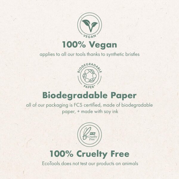 EcoTools Deep Cleansing Facial Brush, Manual Facial Cleansing Brush Exfoliates & Deeply Cleanses, Remove Makeup & Dry Skin, Eco-Friendly Face Brush for Cleansing, Color May Vary, 1 Count