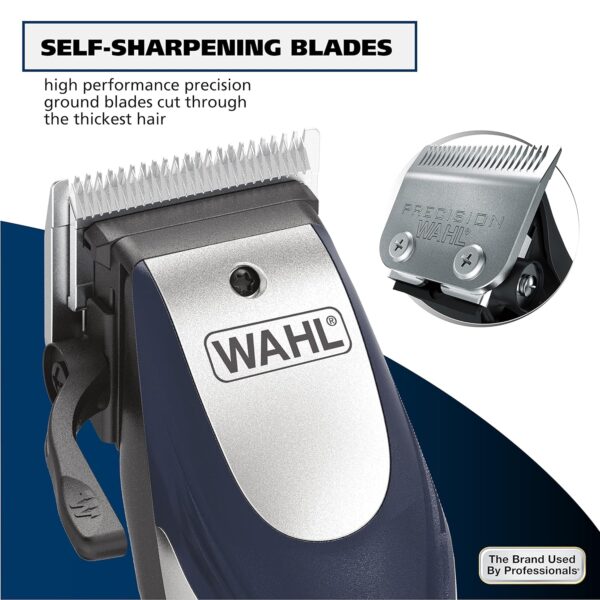 Wahl Lithium Ion Pro Rechargeable Cordless Hair Clippers for Men, Woman, & Children with Smart Charge Technology for Convenient at Home Haircutting - Model 79470