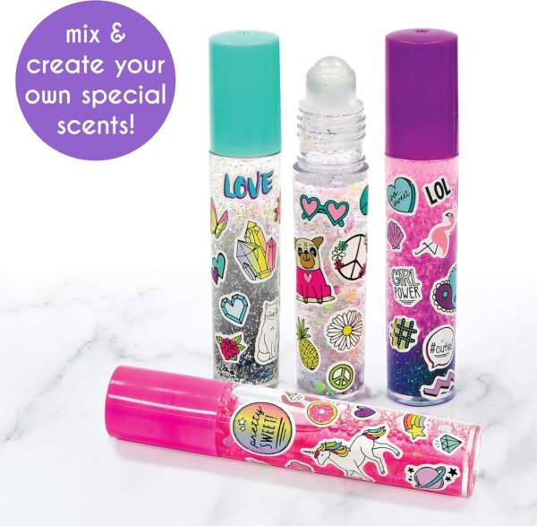 Just My Style Glitter Roller Perfume by Horizon Group USA Multi-color, 10 x 9 x 13.5