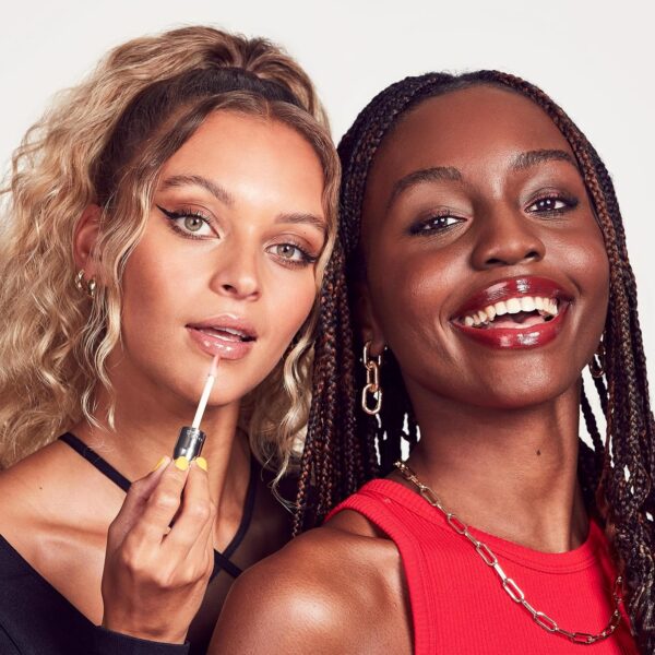 Rimmel Stay Glossy Lip Gloss - Non-Sticky and Lightweight Formula for Lip Color and Shine - 030 Cake for Breakfast, .18oz