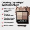 Revlon Eyeshadow Palette by Revlon, ColorStay Day to Night Up to 24 Hour Eye Makeup, Velvety Pigmented Blendable Matte & Shimmer Finishes, 555 Moonlit, 0.16 Oz, 555 Moonlit, 0.16 oz