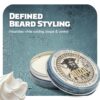 Reuzel Wood and Spice Beard Balm - All-In-One Treatment for a Fresh, Polished Beard - Conditioning, Sculpting, and Shaping Moisturizer with Shea Butter and Argan Oil - Woody Spice Fragrance