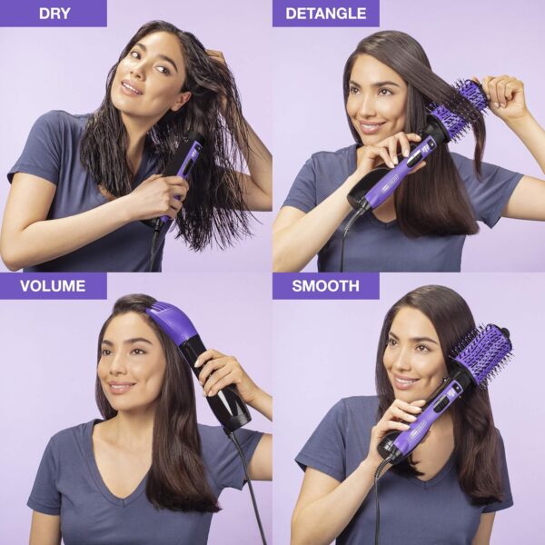 INFINITIPRO BY CONAIR The Knot Dr. All-in-One Oval Dryer Brush, Hair Dryer & Volumizer, Hot Air Brush