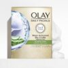 Makeup Remover Wipes by Olay Daily Facials Gentle Clean 5-in-1 Water Activated Cleansing Cloths, 33 count Packaging may Vary