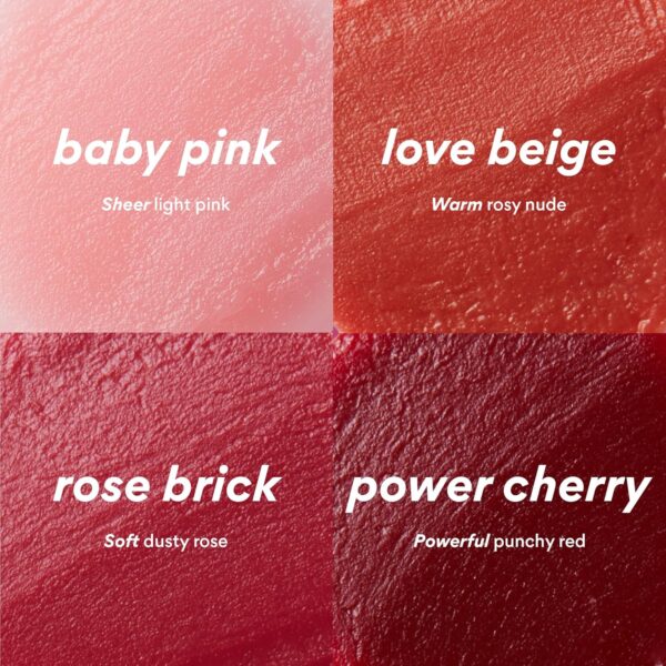 innisfree Dewy Tint Lip Balm with Hydrating Hyaluronic Acid and Ceramides, Tinted Korean Lip Balm