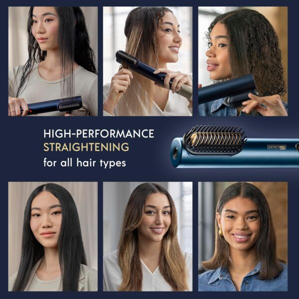 DigitalAIRE Hair Dryer | Drying Wand, Straightener, Styler, All in One | Powerful, Fast Blow Dryer with High Performance Straightening Brush, Volumizing Brush, and Styling Pick