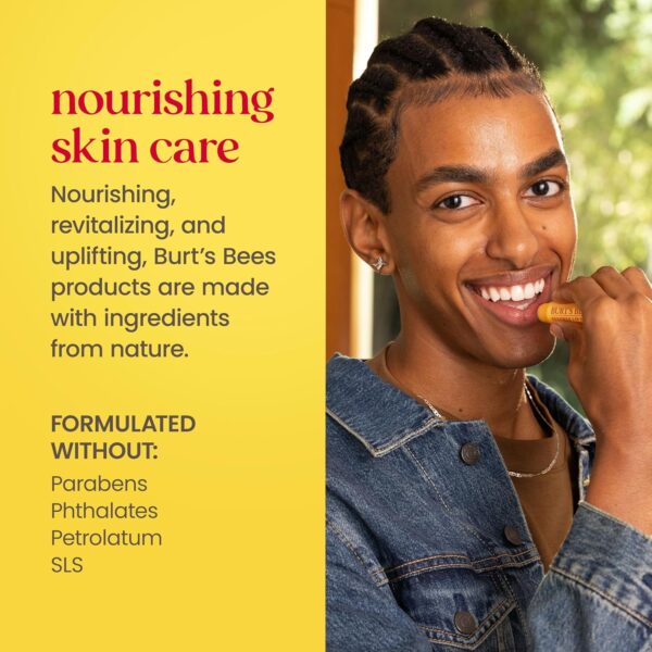 Burt's Bees Gift Ideas - Essentials Everyday Set, 5 Travel Size Products - Deep Cleansing Cream, Hand Salve, Body Lotion, Foot Cream and Original Lip Balm