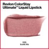 Revlon ColorStay Ultimate Liquid Lipstick, Longwear Rich Lip Colors, Wears for Up to 24 Hours, Satin Finish, 035 Iconic Iris, 0.1 fl oz