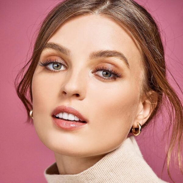 KISS My Lash But Better, False Eyelashes, 'All Mine', 10 mm, Includes 1 Pair Of Lashes, Contact Lens Friendly, Easy to Apply, Reusable Strip Lashes, Glue-On