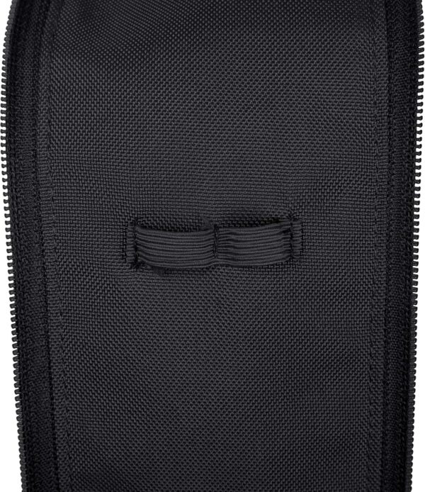 Simplify Hanging Mesh Toiletry Bag | Travel Organizer | Perfect for Dorm | Gym | Back to School | Shampoo | Shower Accessories | Black