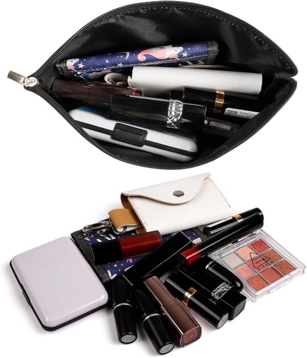 Toiletry Bag for Women Fire And Water Phoenix Cosmetic Bag Portable Capacity Travel Makeup Bags with Zipper Lightweight Cute Beauty Makeup Organizer for Traveling, Accessories, Essentials