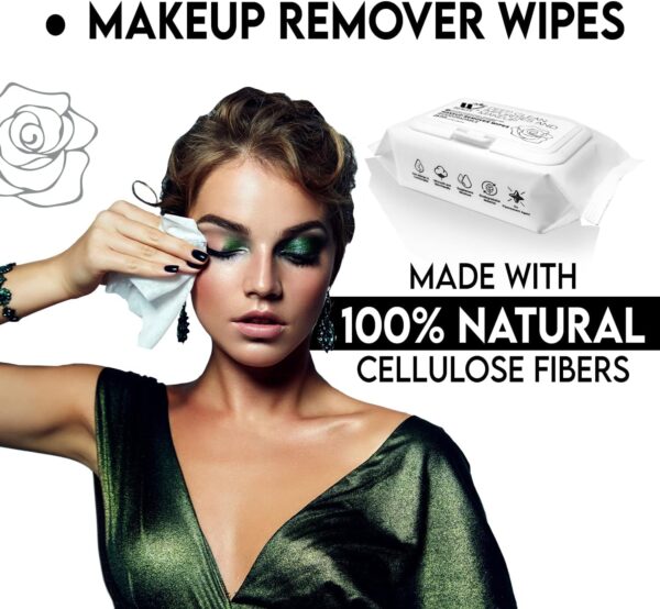 Natural Solution Flushable Wipes for Women, Deep Clean Impurities, Makeup Remover, Hydrate & Purify Skin, Fragrance-Free, Face Wipes, 25 Sheets (Pack of 6)